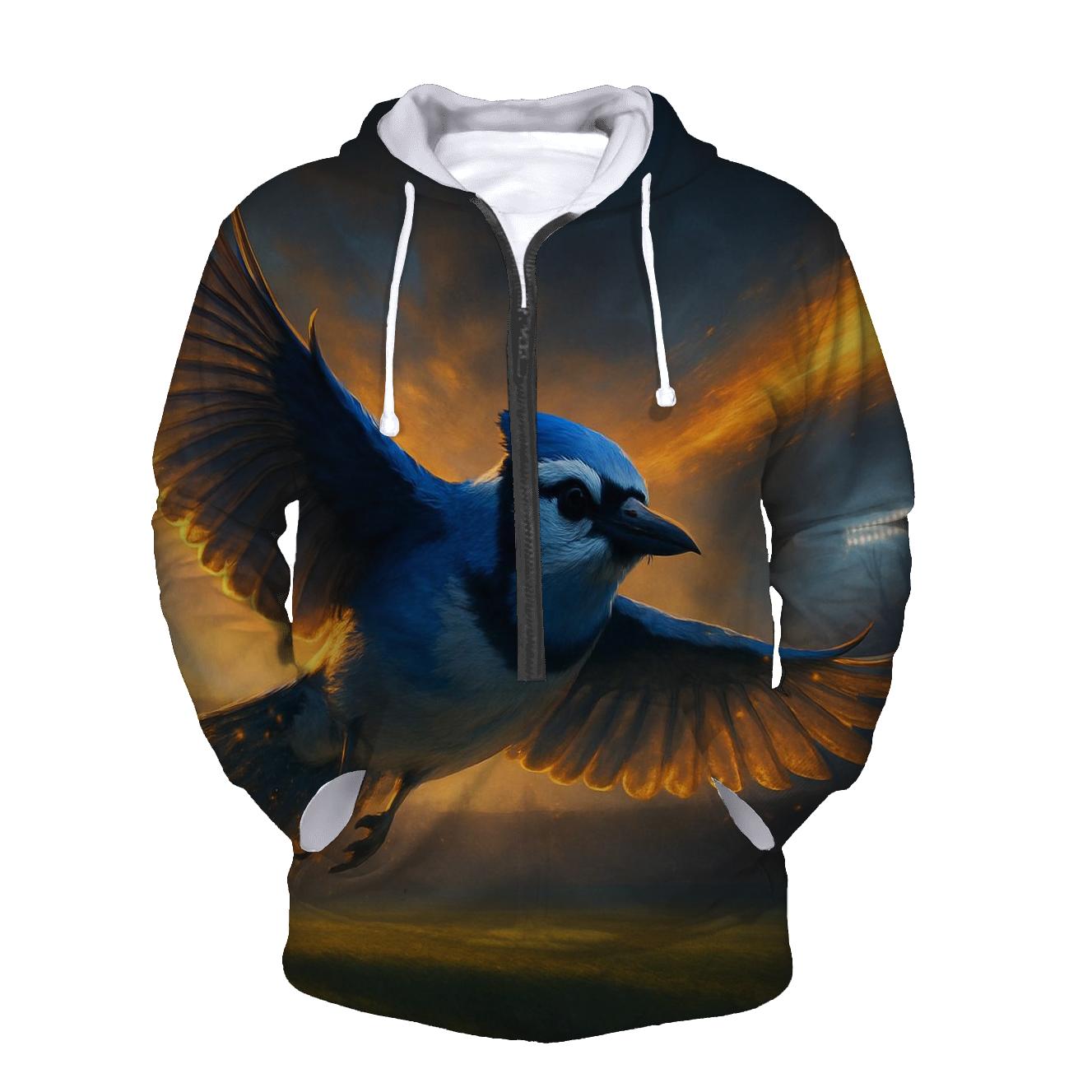 Stadium Horizon Blue Jays Sunset Charge custom hoodies