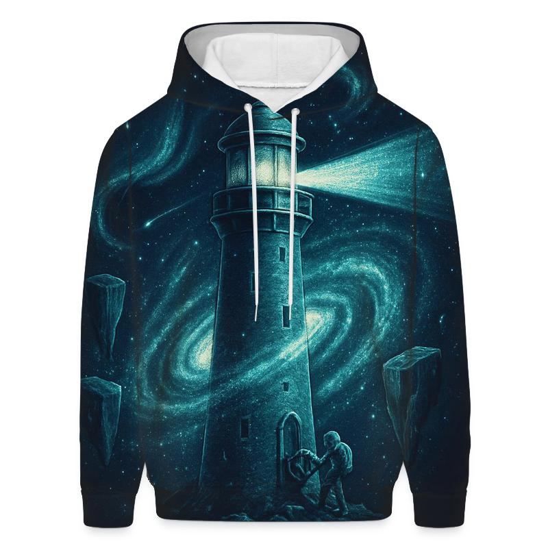 Lighthouse Of The Spiral Tide premium hoodies