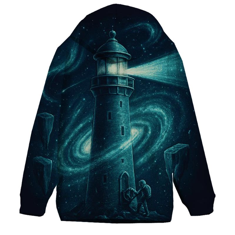 Lighthouse Of The Spiral Tide premium hoodies