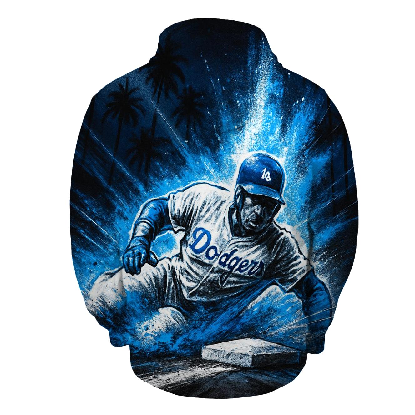 Palm Shadow Steal Burst graphic hoodies