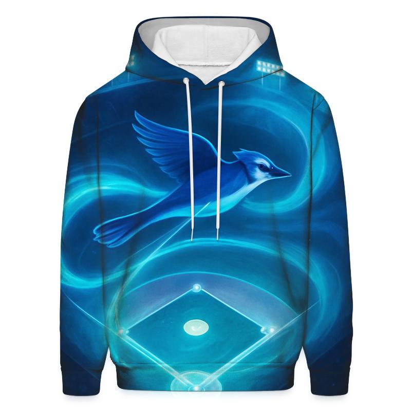Midnight Diamond With Blue Jays Aurora hoodie styles