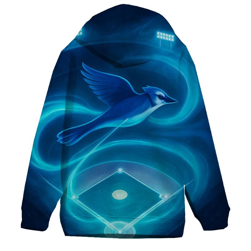 Midnight Diamond With Blue Jays Aurora hoodie styles