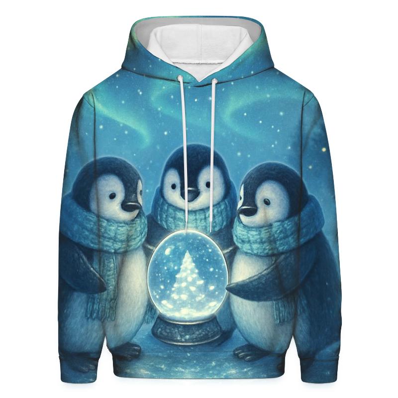 Aurora Snowglobe Penguin Parade hoodie styles