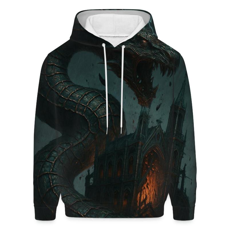 Iron Cathedral Leviathan embroidered hoodies