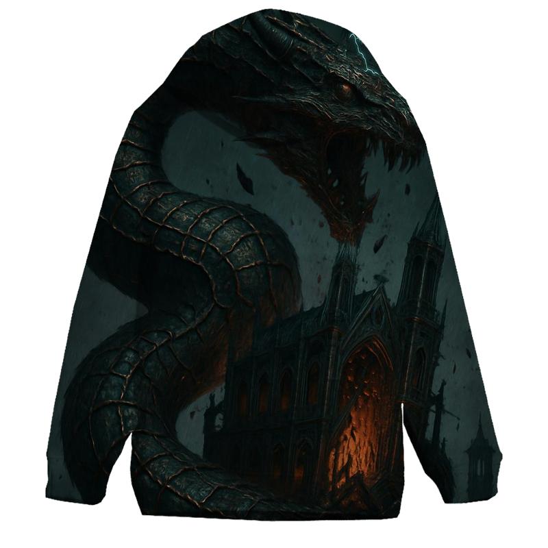 Iron Cathedral Leviathan embroidered hoodies
