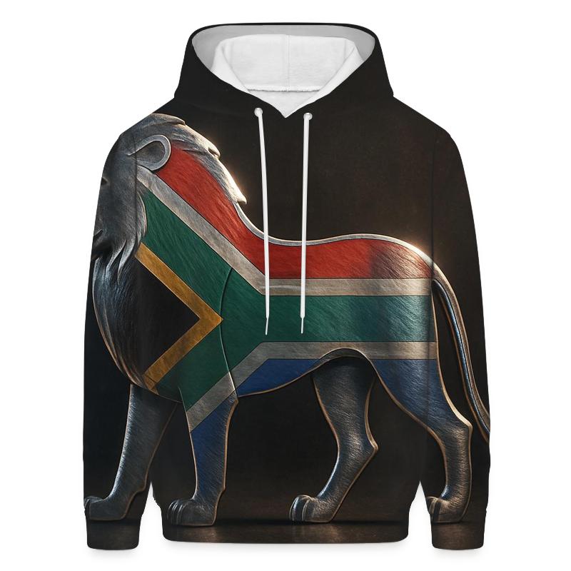 Metal Crest Flag Of South Africa designer hoodies