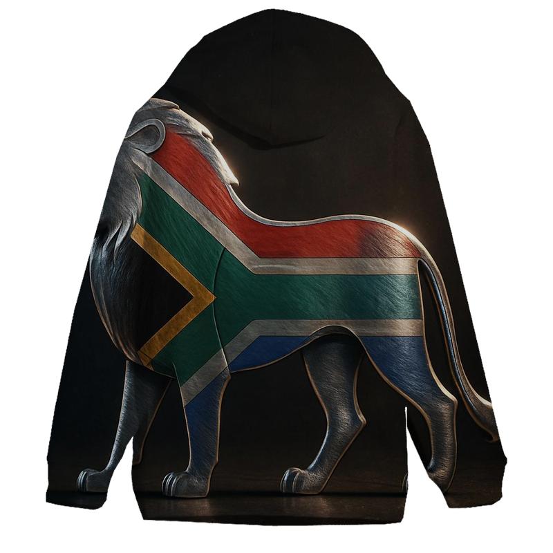 Metal Crest Flag Of South Africa designer hoodies