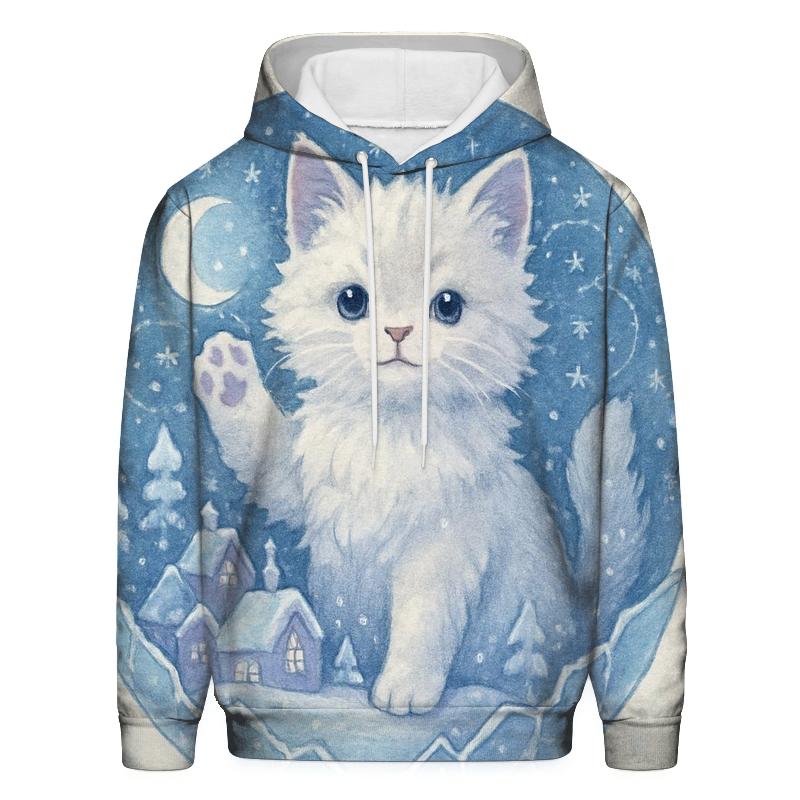 Crystal Snowglobe Cat Kingdom pullover hoodies