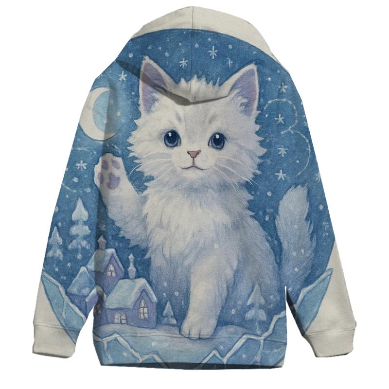 Crystal Snowglobe Cat Kingdom pullover hoodies