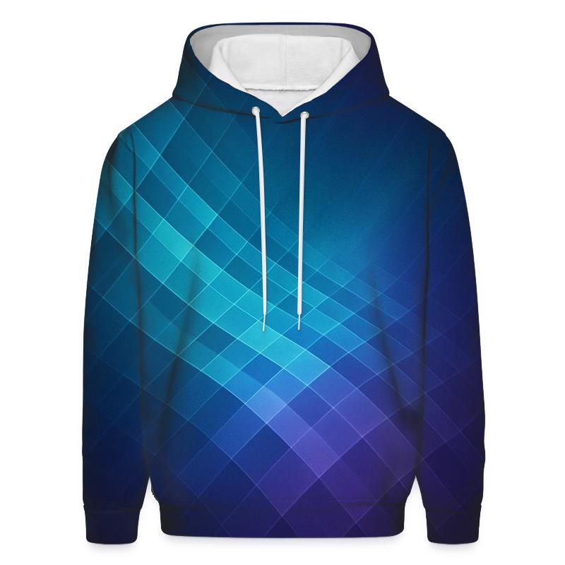 Geometric Aurora Loom hoodie trends