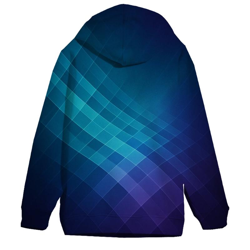 Geometric Aurora Loom hoodie trends