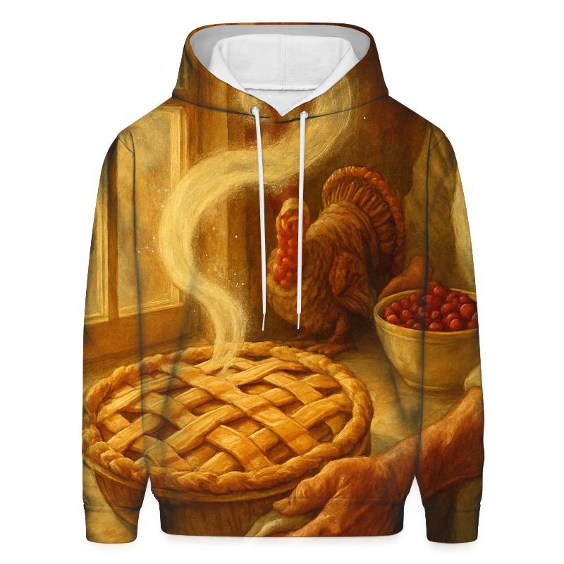 Grandma Pie Window Steam Glow heavyweight hoodies