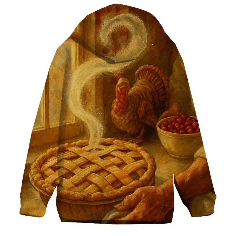 Grandma Pie Window Steam Glow heavyweight hoodies