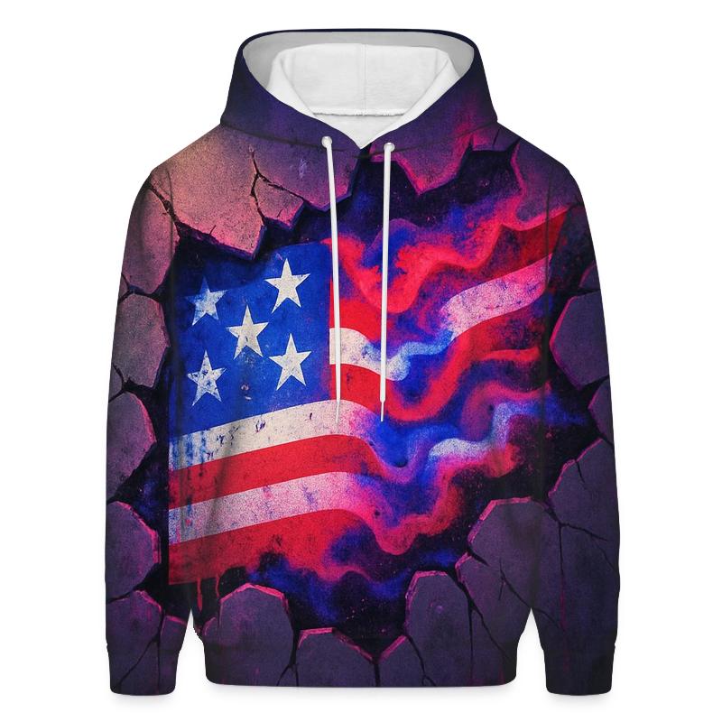Urban Flag Breakthrough embroidered hoodies