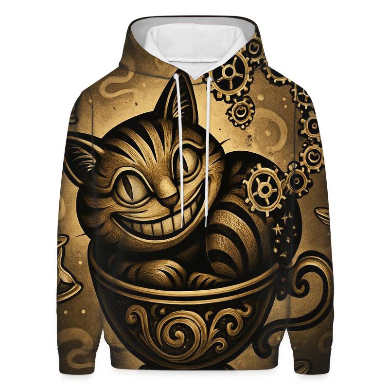 Clockwork Teacup Cheshire hoodies fashion