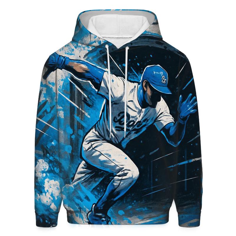 Graffiti Dugout Velocity printed hoodies
