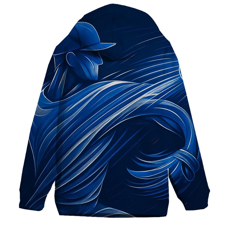Blueprint Pitch Mechanics Blue Jays Surge printed hoodies