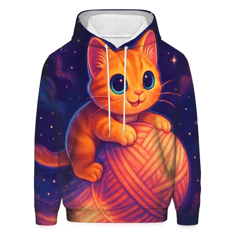 Cosmic Yarn Comet Kitten lightweight hoodies