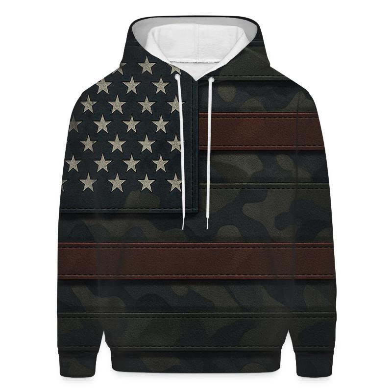 Camouflage Constellation Flag hoodie styles