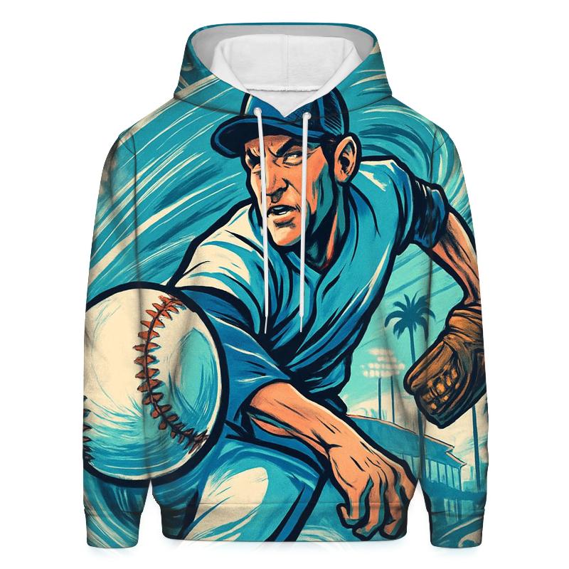 Pacific Wind Slider pullover hoodies
