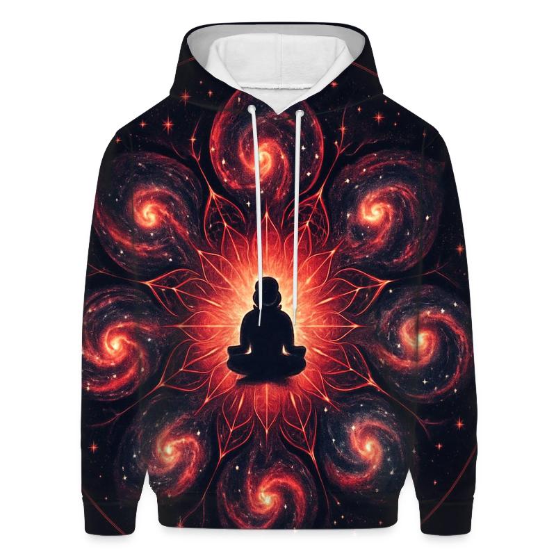 Supernova Bloom Tattoo Mandala embroidered hoodies