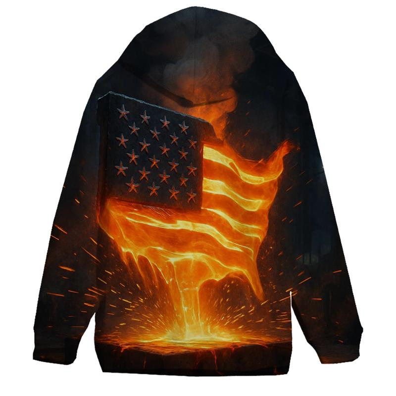 Steel Foundry Flag Forging hoodies fashion