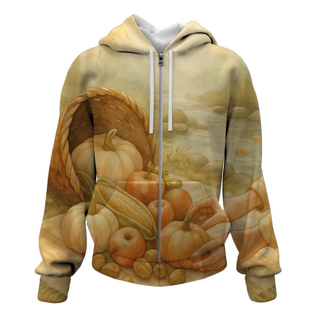 Cornucopia Brookside Picnic hoodie styles