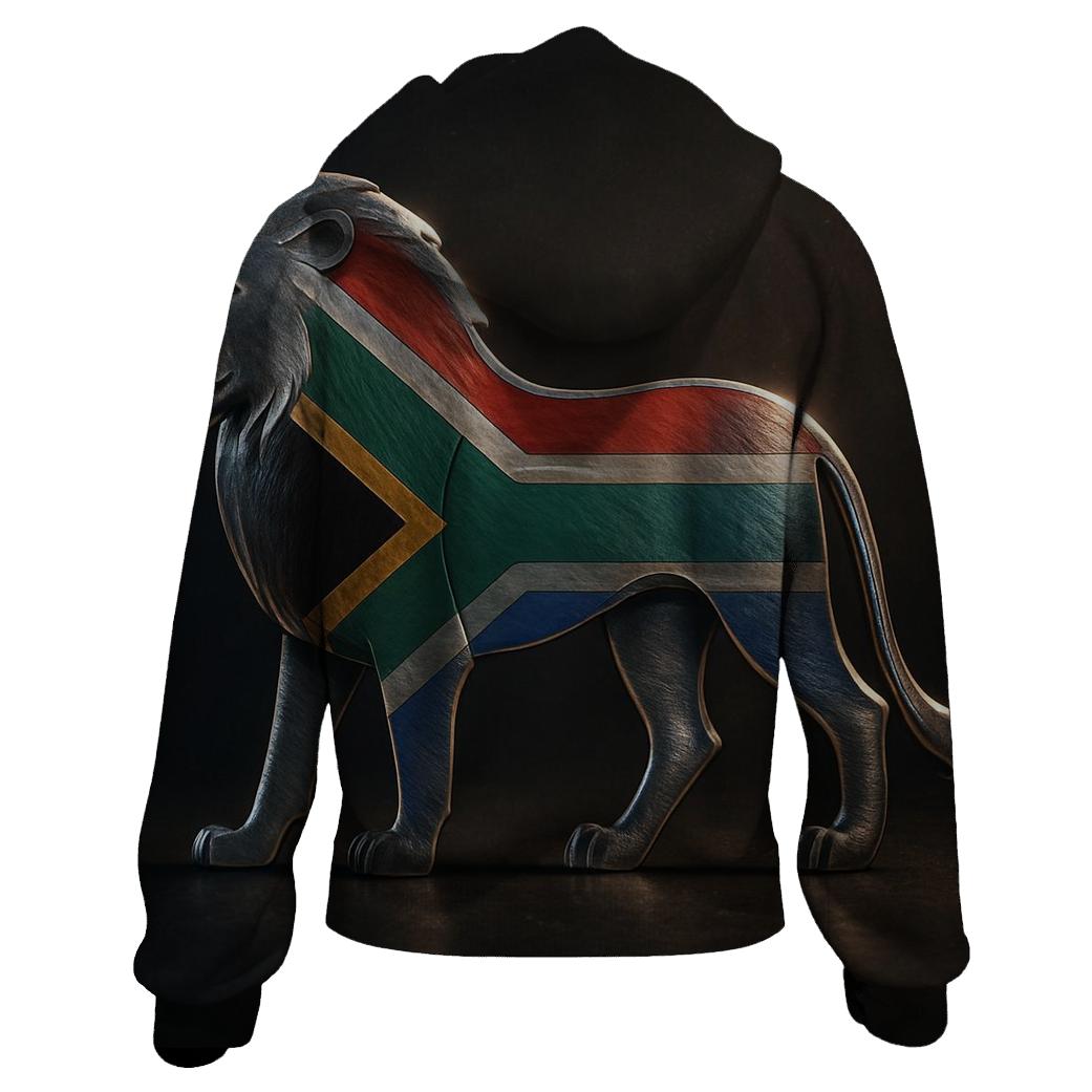 Metal Crest Flag Of South Africa designer hoodies