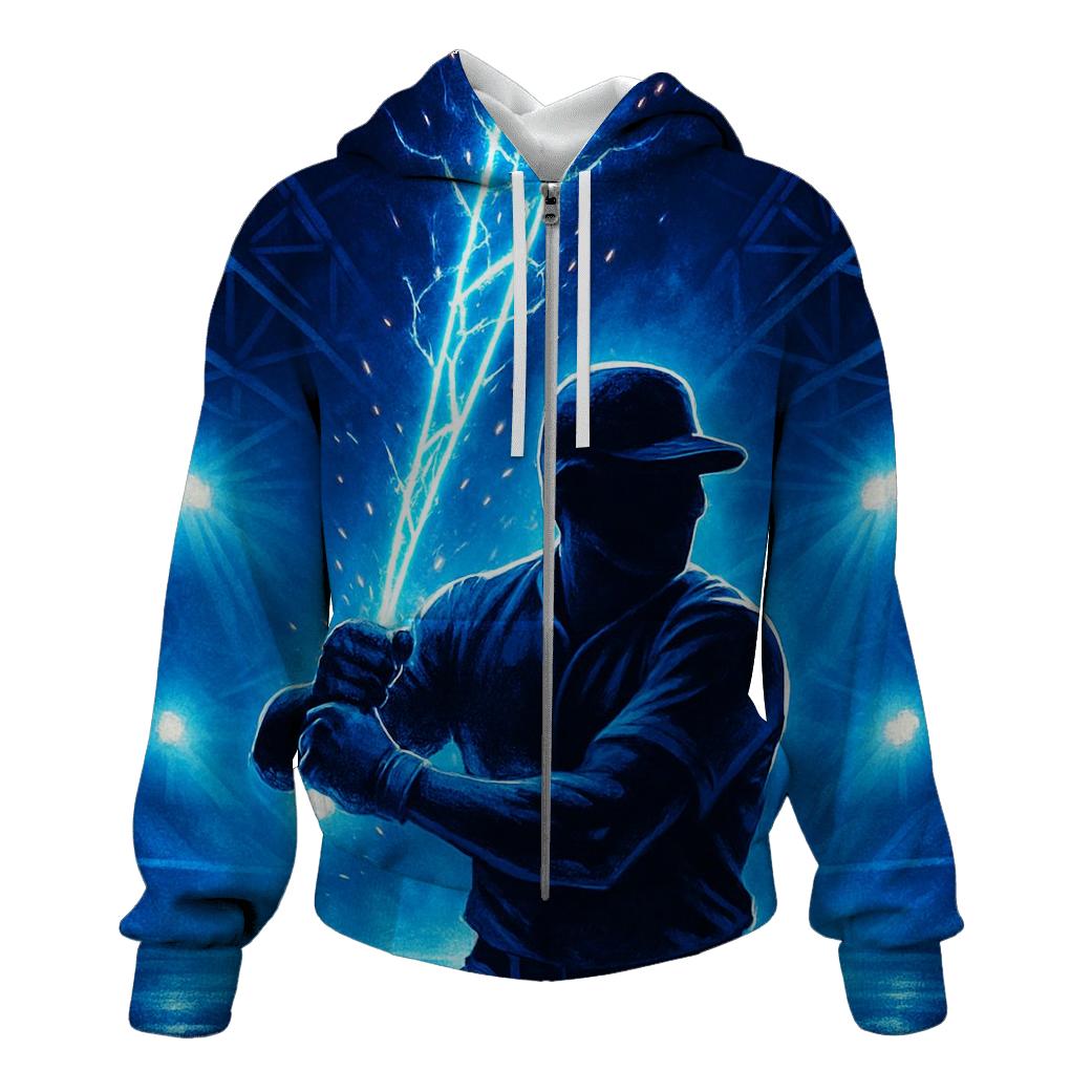 Blue Lightning Bat Forge hoodie trends