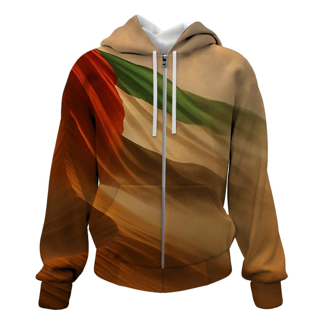 Desert Dune Flag Of United Arab Emirates hoodie styles