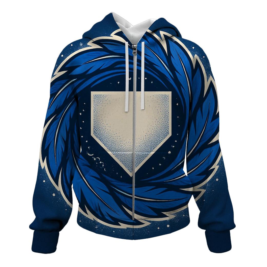 Crown Of Feathers Blue Jays Home Plate Vortex hoodie trends