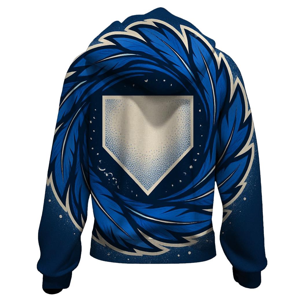 Crown Of Feathers Blue Jays Home Plate Vortex hoodie trends