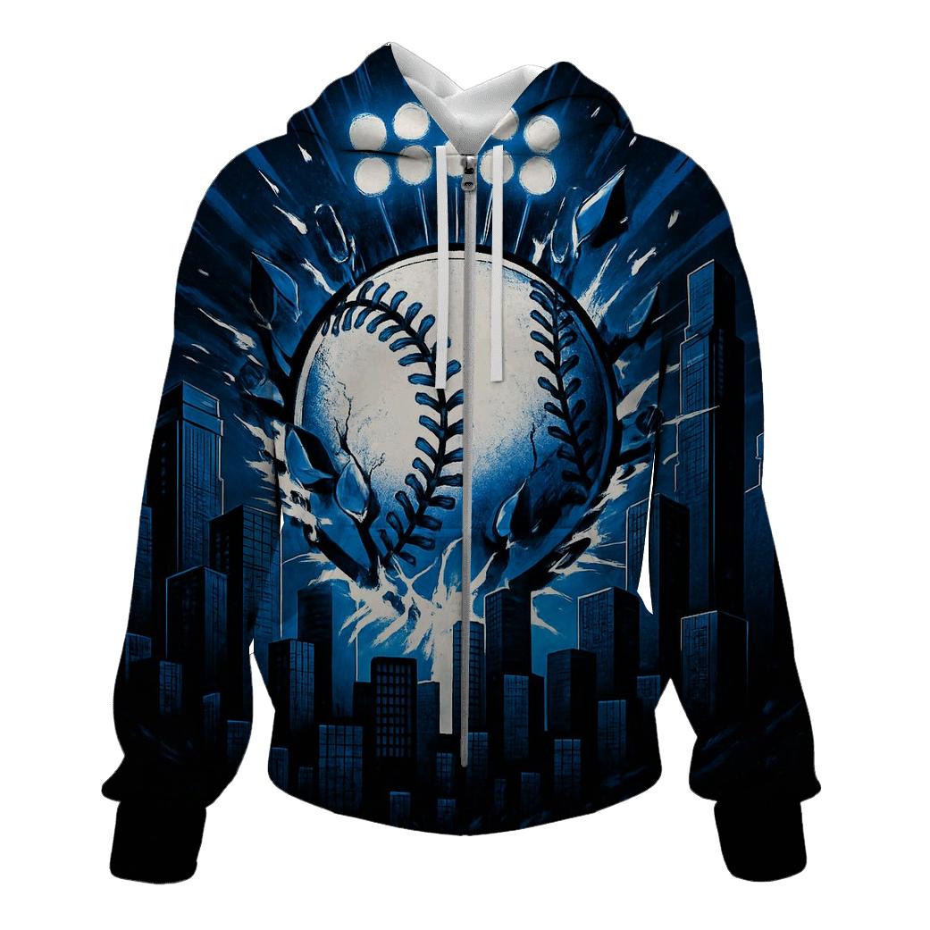 Midnight Skyline Home Run Impact designer hoodies