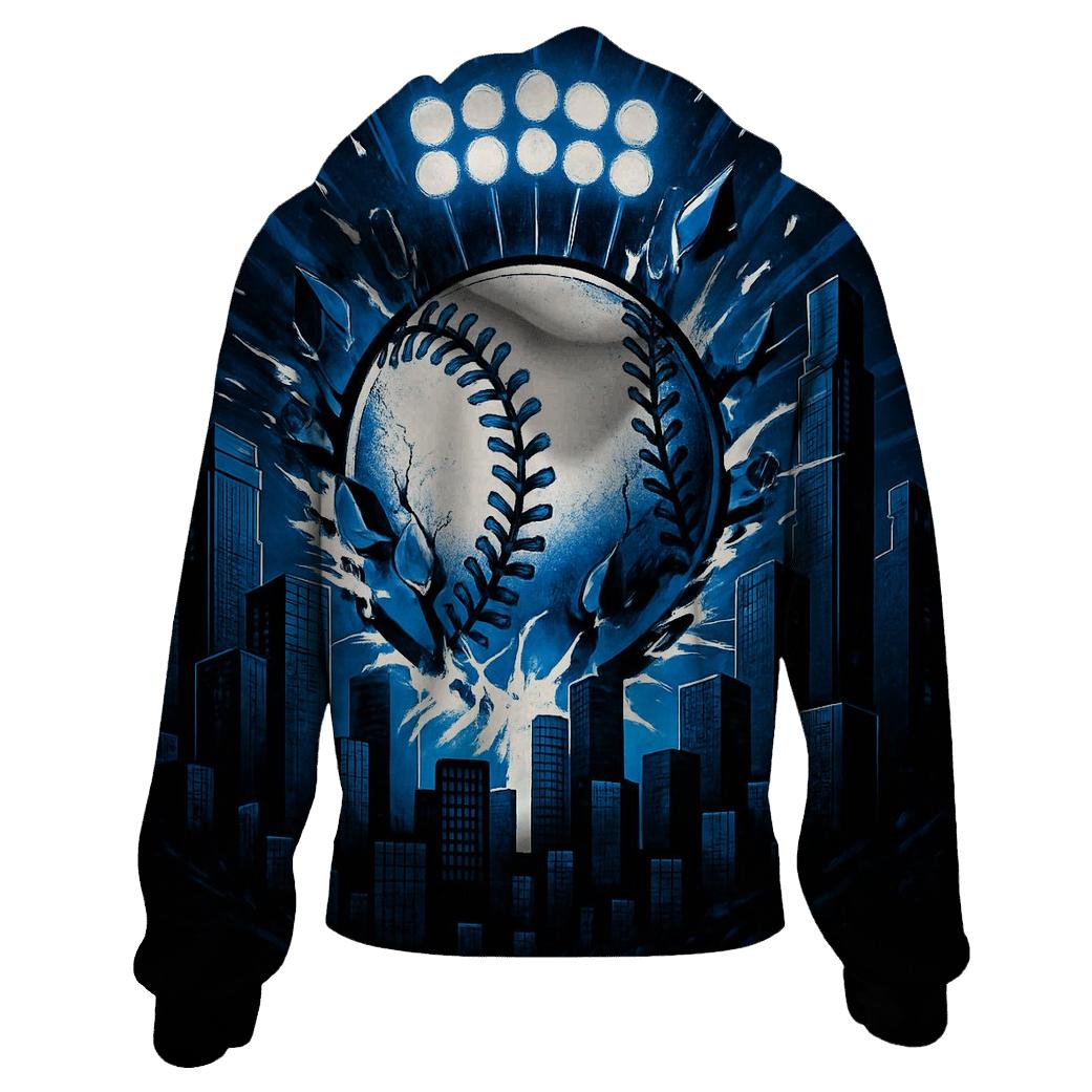 Midnight Skyline Home Run Impact designer hoodies