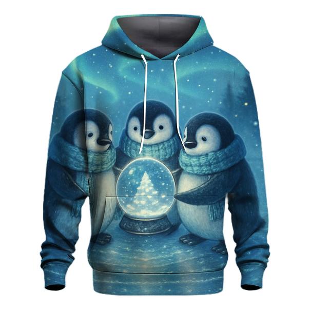 Aurora Snowglobe Penguin Parade hoodie designs