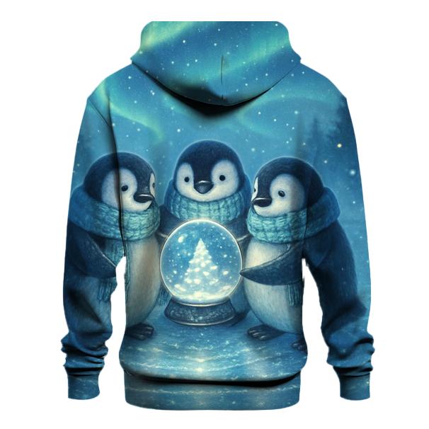 Aurora Snowglobe Penguin Parade hoodie designs