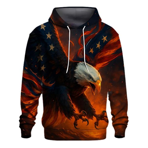 Eagle Of Ember Stripes hoodie trends