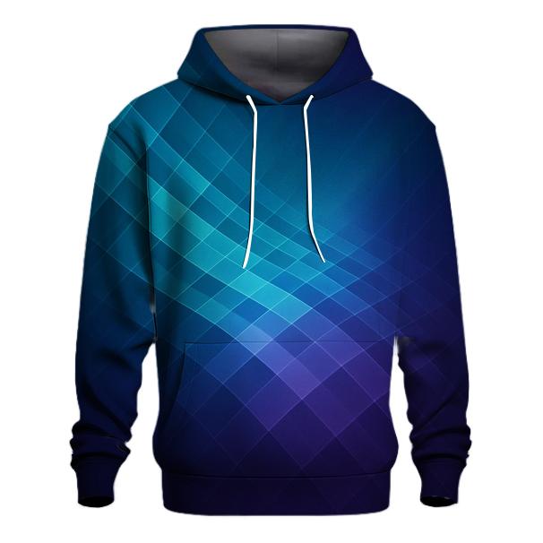 Geometric Aurora Loom pullover hoodies