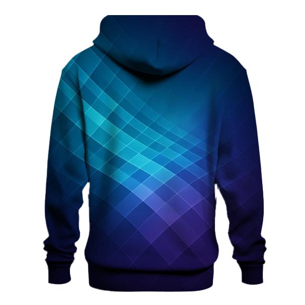 Geometric Aurora Loom pullover hoodies