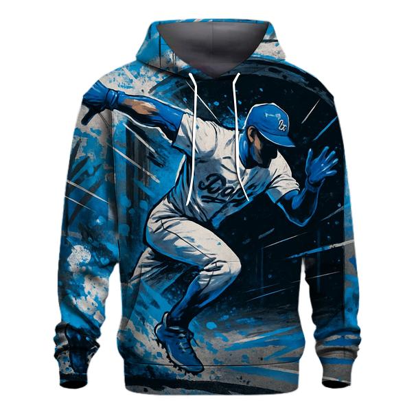 Graffiti Dugout Velocity embroidered hoodies