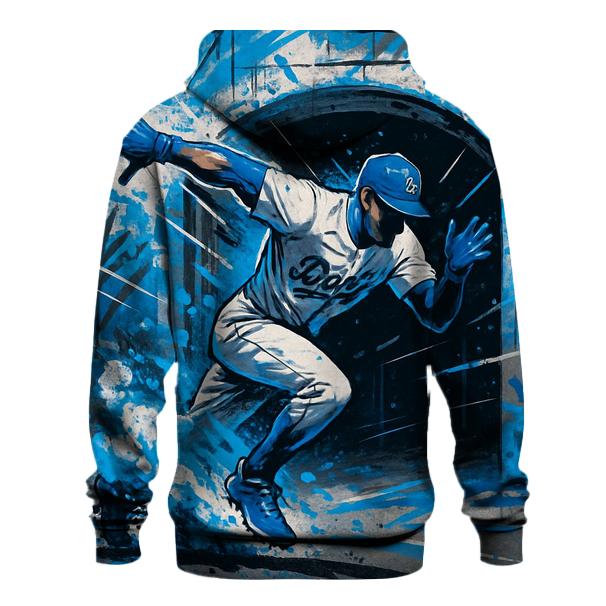 Graffiti Dugout Velocity embroidered hoodies
