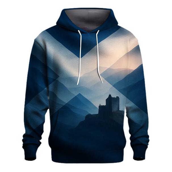 Highland Double Exposure Flag Of Scotland designer hoodies