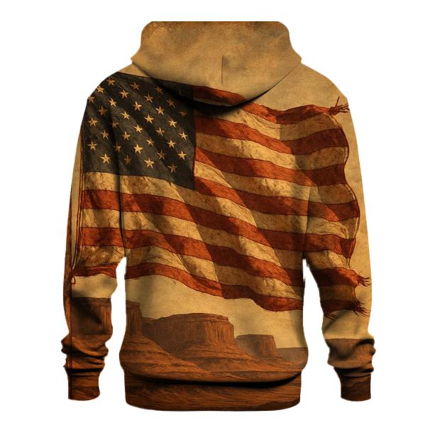 Desert Wind Heritage Banner graphic hoodies