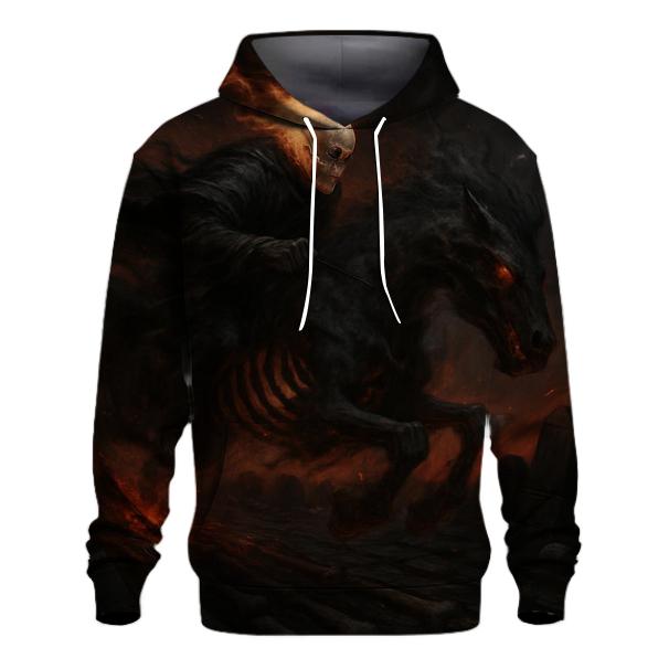 Ghost Rider Of The Bone Highway embroidered hoodies