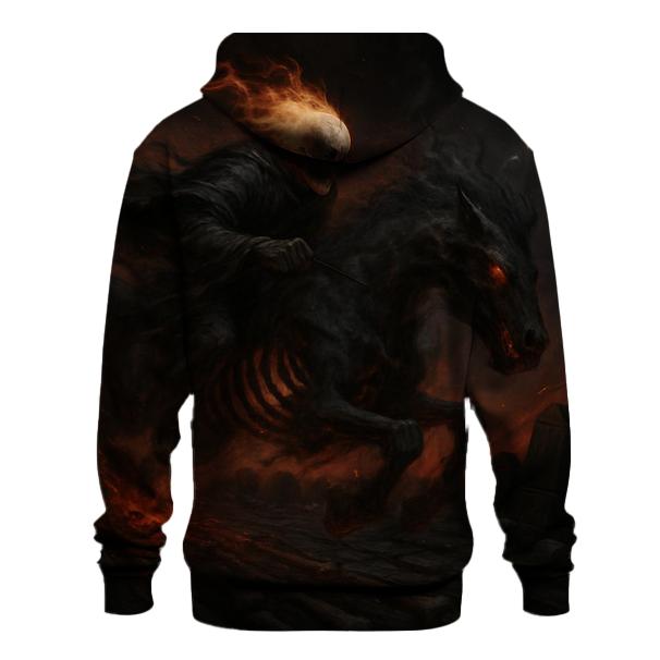 Ghost Rider Of The Bone Highway embroidered hoodies