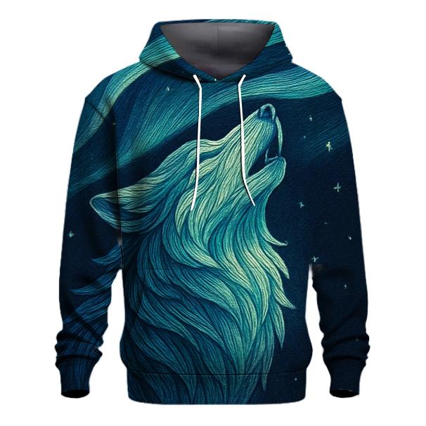 Aurora Thread Spirit Wolf heavyweight hoodies