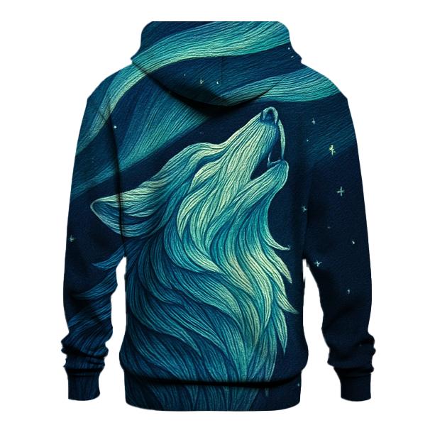 Aurora Thread Spirit Wolf heavyweight hoodies