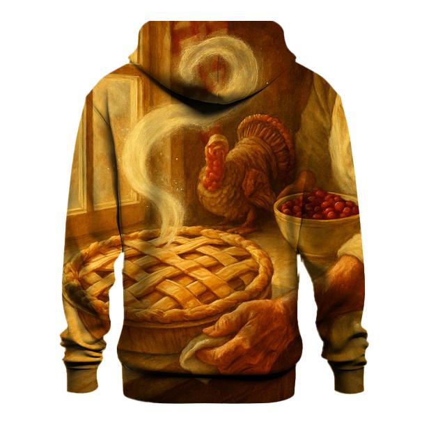 Grandma Pie Window Steam Glow premium hoodies