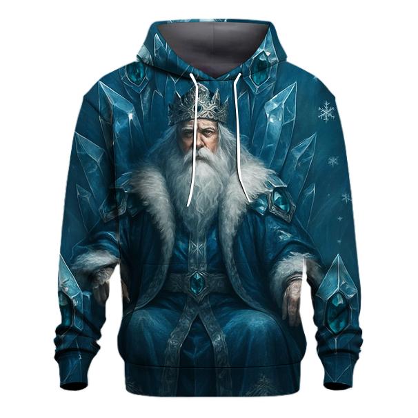 Crystal Crown Santa Winter King custom hoodies