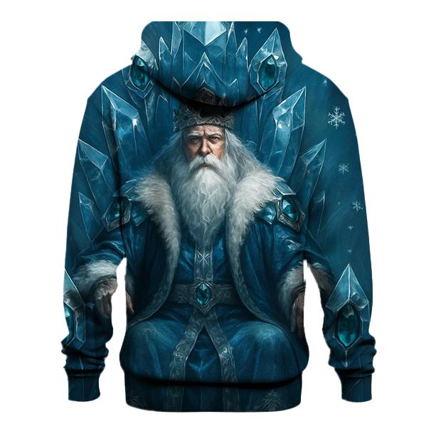Crystal Crown Santa Winter King custom hoodies
